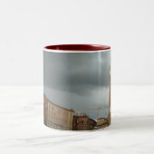 シエナ土- Piazza delカンポ ツートーンマグカップ (中央)