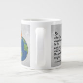 シエナ引用文の最も有名な聖キャサリン ジャンボコーヒーマグカップ (裏面)