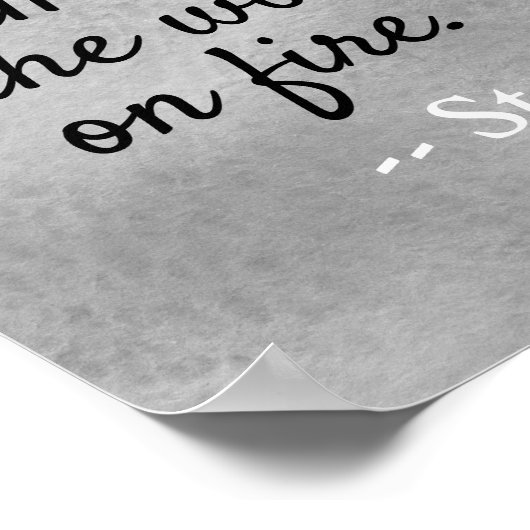 シエナ引用文ポスターで最も有名な聖キャサリン ポスター (角)