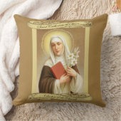 シエナ引用文博士の聖キャサリン クッション (ブランケット)