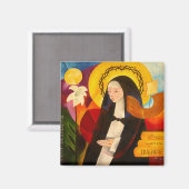 シエナ2007の聖キャサリン マグネット (正面/裏面)