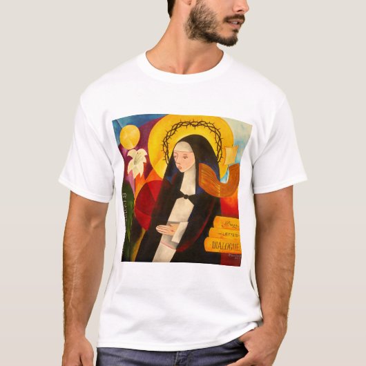 シエナ2007年のSt.キャサリン Tシャツ (正面)