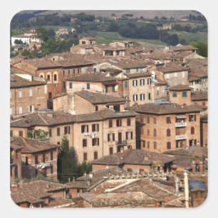 シエナ、イタリアで取られる写真。 1つは見ることができます スクエアシール