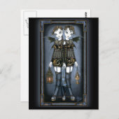 「シエナ&セレスティ」ドラゴンツイン妖精はがき ポストカード (正面/裏面)