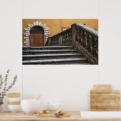 シエナ、トスカーナ、イタリア – 低角度ビュー ポスター (キッチン)