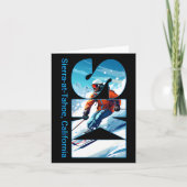 シエラアットタクールーホスキーバケーションスキー屋外S カード (正面)