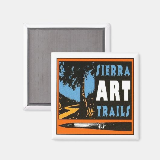 シエラアートトレイルマグネット マグネット (正面/裏面)