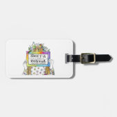 シエラクリエイティブリトリートラゲッジまたはジャーナルラベル2 ラゲッジタグ (正面横)