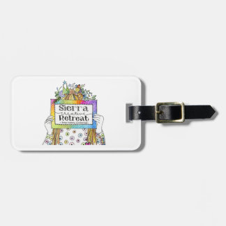 シエラクリエイティブリトリートラゲッジまたはジャーナルラベル2 ラゲッジタグ