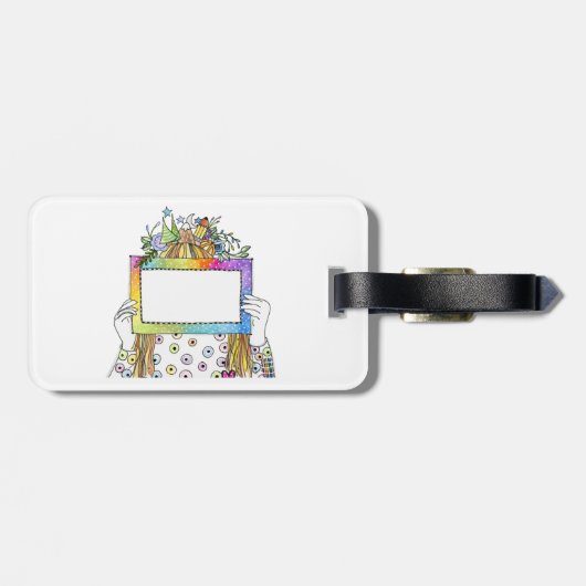 シエラクリエイティブリトリートラゲッジまたはジャーナルラベル2 ラゲッジタグ (裏面横)