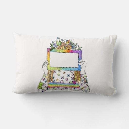 シエラクリエイティブリトリート装飾用クッション ランバークッション (裏面)