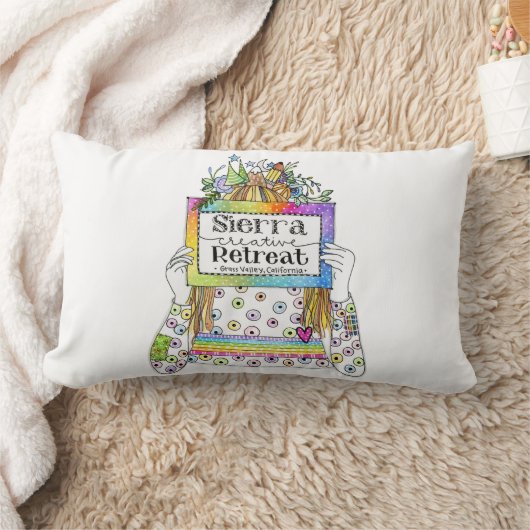 シエラクリエイティブリトリート装飾用クッション ランバークッション (ブランケット)