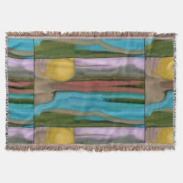 シエラサンライズアブスタットアート スローブランケット