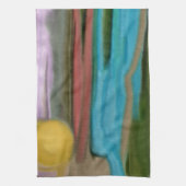 シエラサンライズ抽象芸術 キッチンタオル (縦)