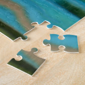 シエラサンライズ抽象芸術 ジグソーパズル (側面)