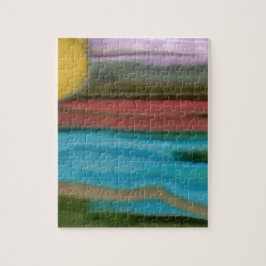 シエラサンライズ抽象芸術 ジグソーパズル