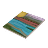 シエラサンライズ抽象芸術 タイル (側面)