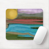 シエラサンライズ抽象芸術 マウスパッド (マウス)