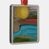 シエラサンライズ抽象芸術 メタルオーナメント (右)