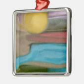 シエラサンライズ抽象芸術 メタルオーナメント (左)