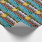 シエラサンライズ抽象芸術 ラッピングペーパー (角)