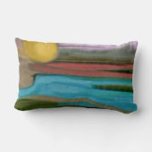 シエラサンライズ抽象芸術 ランバークッション (裏面)