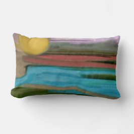 シエラサンライズ抽象芸術 ランバークッション