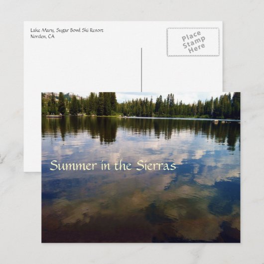 シエラスの夏 ポストカード (正面/裏面)