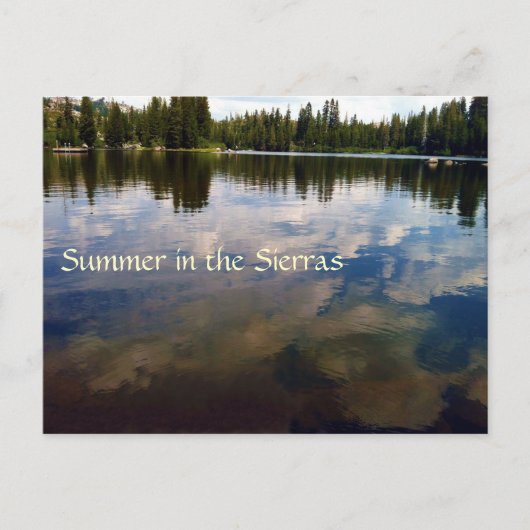 シエラスの夏 ポストカード (正面)