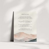 シエラデュスク | のゲスト結婚詳細エンクロージャカード エンクロージャーカード