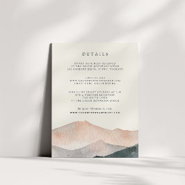 シエラデュスク | のゲスト結婚詳細エンクロージャカード エンクロージャーカード