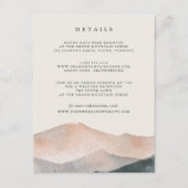 シエラデュスク | のゲスト結婚詳細エンクロージャカード エンクロージャーカード (正面)