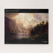 シエラネバダの中で,カリフォルニアのジグソーパズル ジグソーパズル (横)