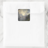 シエラネバダカリフォルニアの山の風景の中で スクエアシール (バッグ)