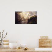 シエラネバダカリフォルニアトラベルヴィンテージファインアート ポスター (キッチン)