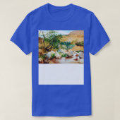 シエラネバダスペインからの風景Hugo Birger Tシャツ (デザイン正面)