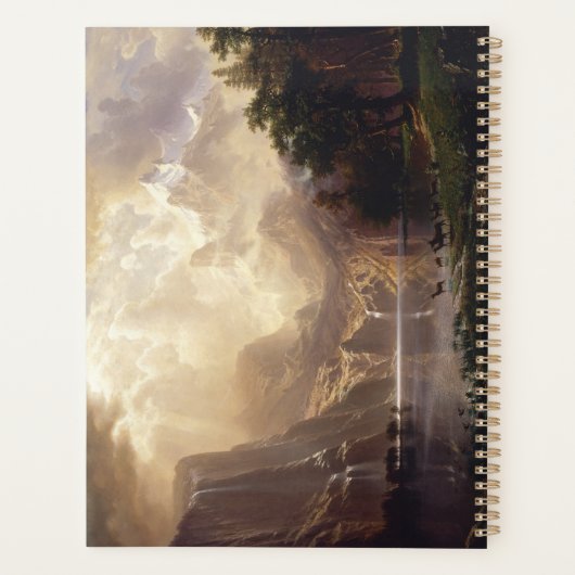 シエラネバダランドスケープヴィンテージアートモノグラム2026 プランナー手帳 (裏面)