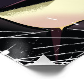 シエラネバダヴィンテージスキーポスター ポスター (コーナー)