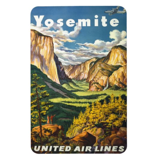 シエラネバダ上空の高騰 マグネット (縦)