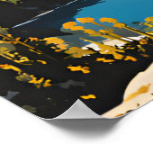 シエラネバダ国立公園伝統的旅行PS ポスター (角)