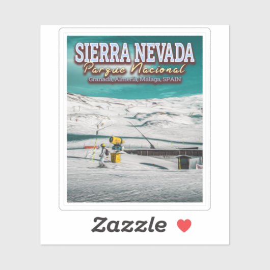 シエラネバダ国立公園 – スペインのアンダルシア シール (シート)