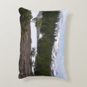 シエラネバダ山脈とヨセミテの雪 アクセントクッション (裏面(縦))