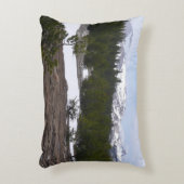 シエラネバダ山脈とヨセミテの雪 アクセントクッション (正面(垂直))