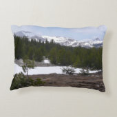 シエラネバダ山脈とヨセミテの雪 アクセントクッション (裏面)
