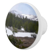 シエラネバダ山脈とヨセミテの雪 セラミックノブ (右)