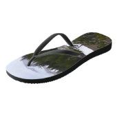 シエラネバダ山脈とヨセミテの雪 ビーチサンダル (アングル)