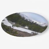 シエラネバダ山脈とヨセミテの雪 ペーパープレート (アングル)