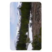 シエラネバダ山脈とヨセミテの雪 マグネット (縦)