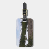 シエラネバダ山脈とヨセミテの雪 ラゲッジタグ (正面縦)