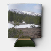 シエラネバダ山脈とヨセミテの雪 缶クーラー (正面)
